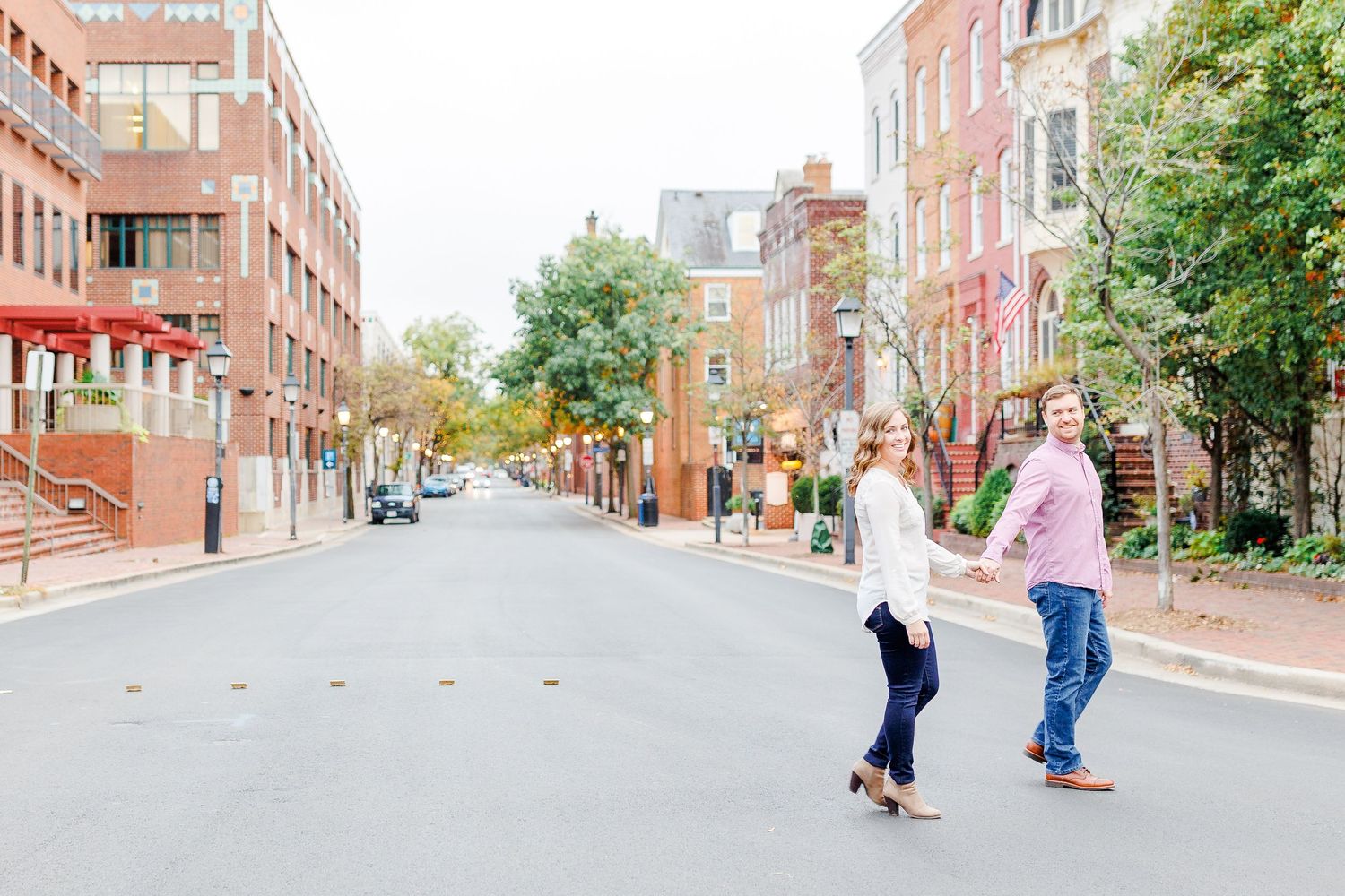 OLD TOWN ALEXANDRIA ENGAGEMENT PICTURES