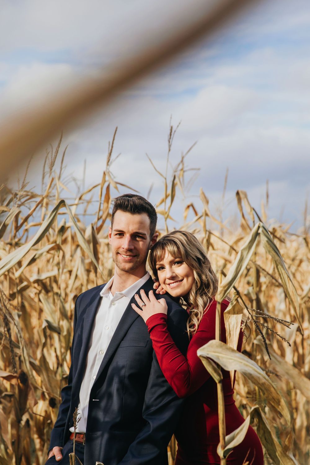 Fall engagement photos at Fanshawe Conservation Area London Ontario by photographer Shawn Van Daele