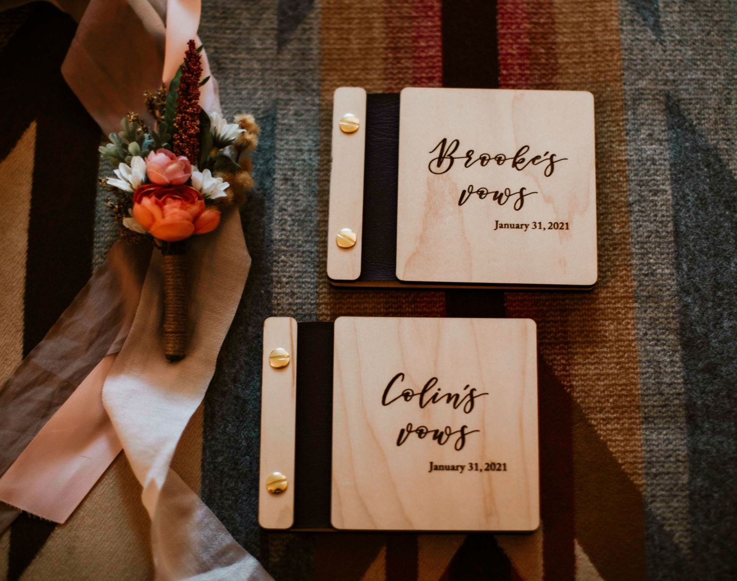 Wedding vows for Jackson Hole, WY Elopement by Carli Layton Photography, a Texas Elopement Photographer.