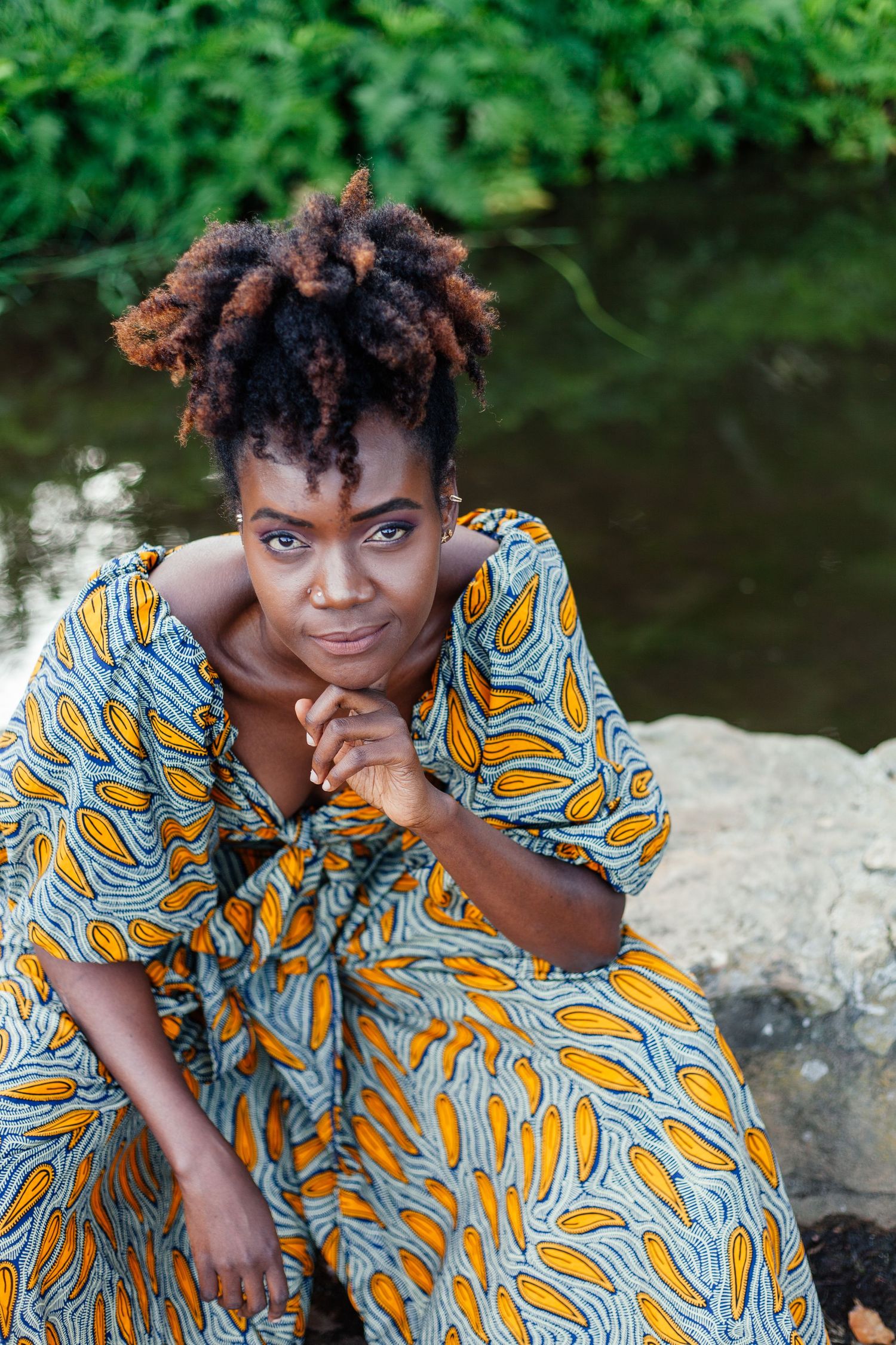 Doreen fashion portrait at Kirstenbosch by esteexshoot Estee de Villiers