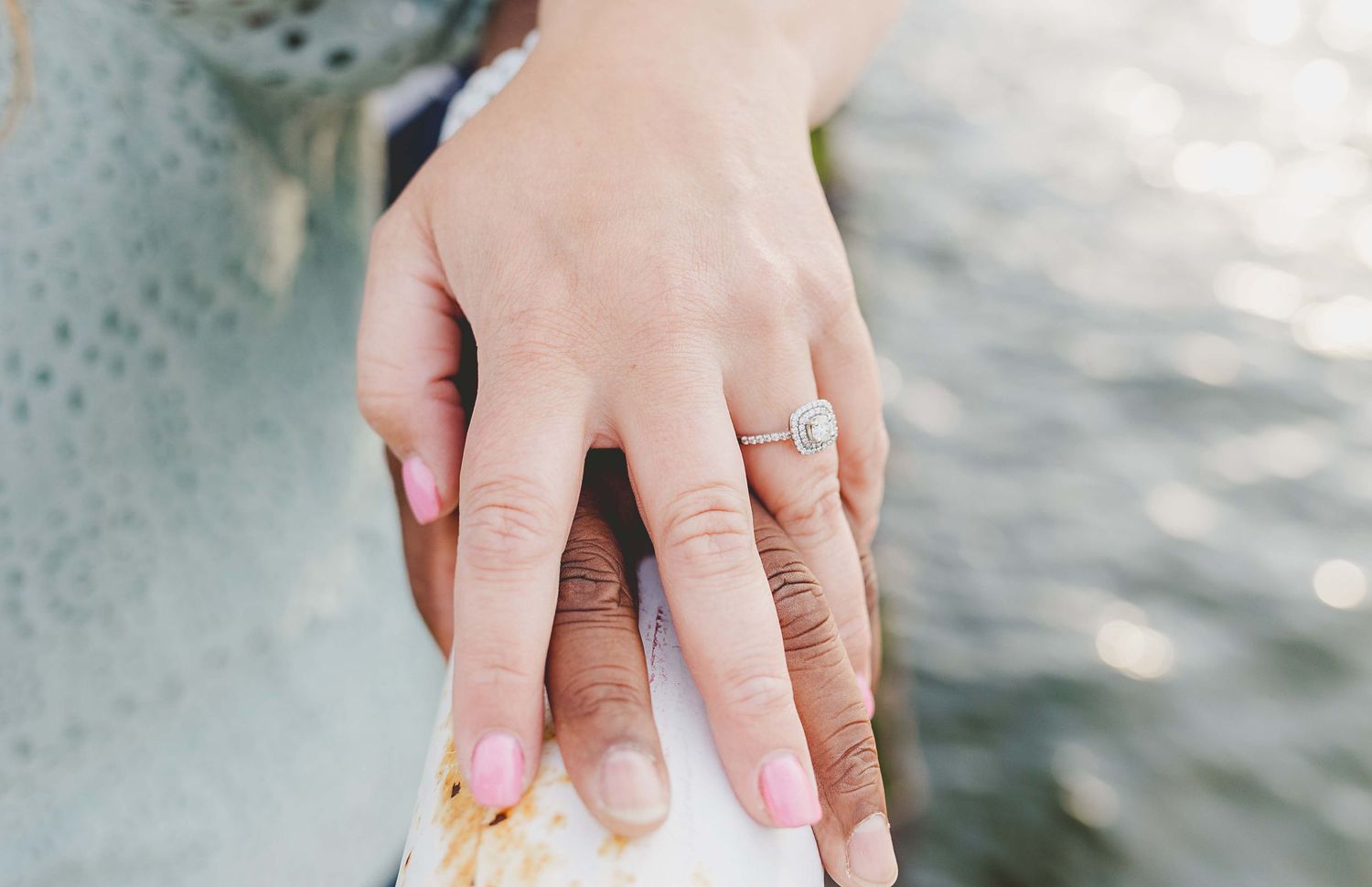 Engagement pictures Milwaukee, WI Historic third ward