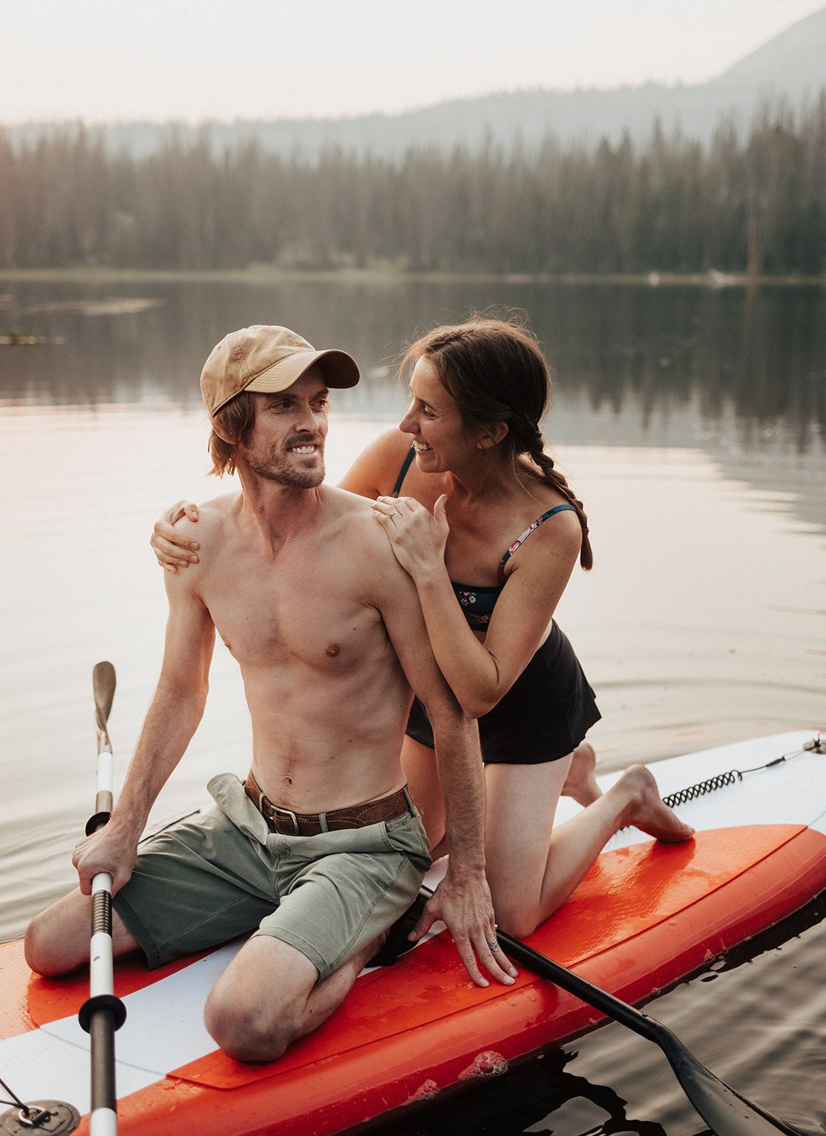 Joseph and Victoria in the Uintas. Photo credit: Morgan Borcik, 2021