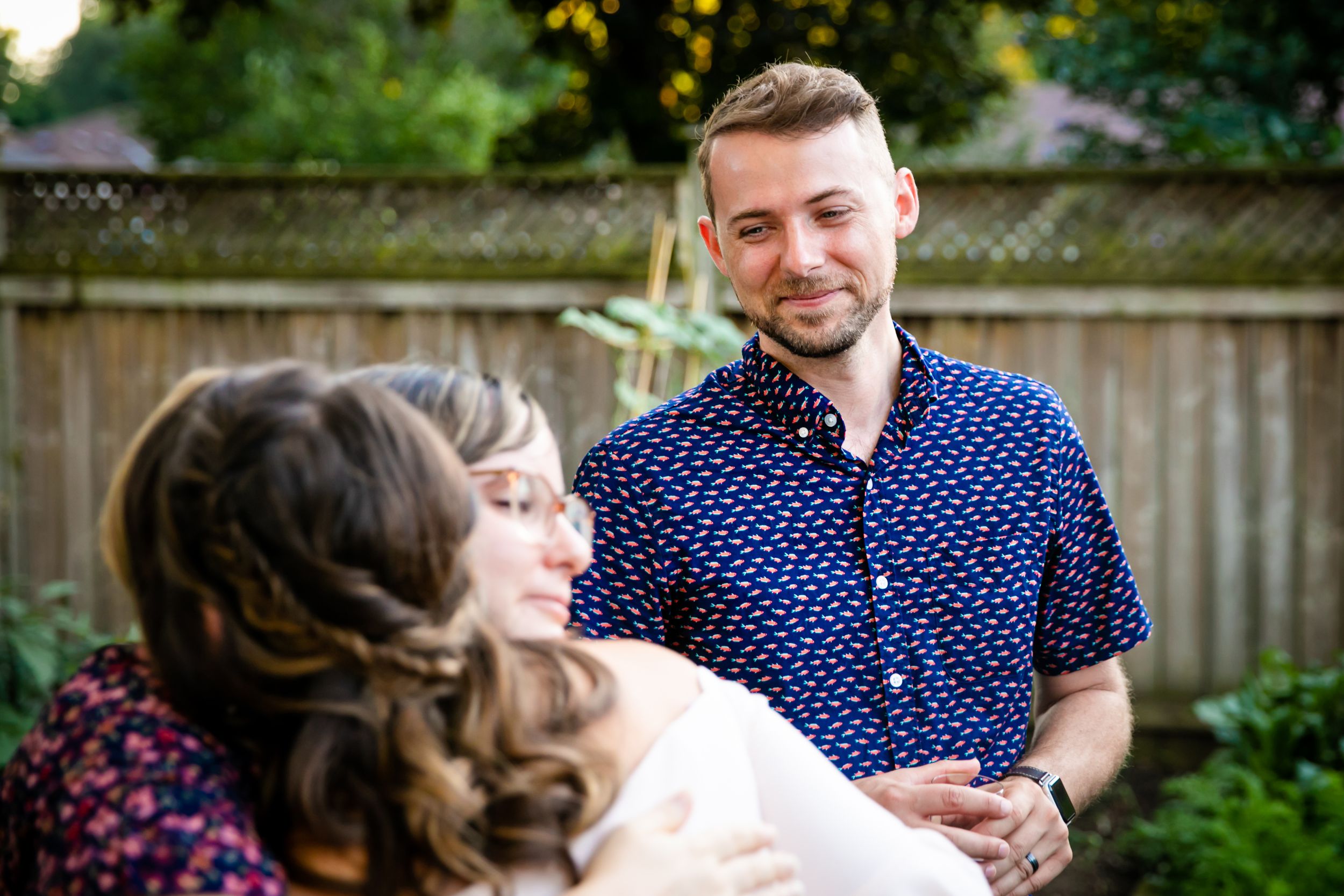 London Ontario Surprise Backyard Pop Wedding Photography by Shawn Van Daele