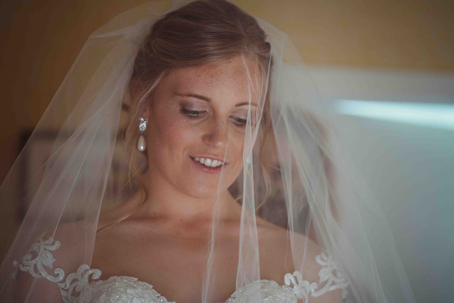 Modern Bridal Veil