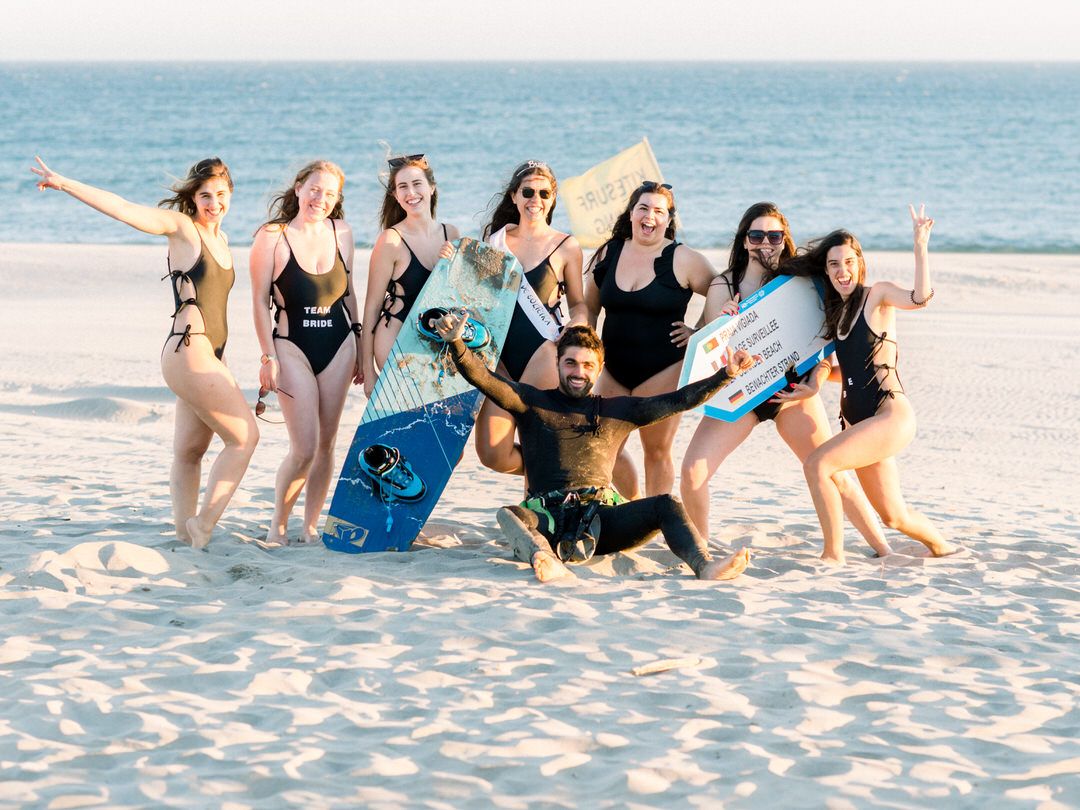 despedida de solteira na praia fotografia de casamento em Viana do Castelo