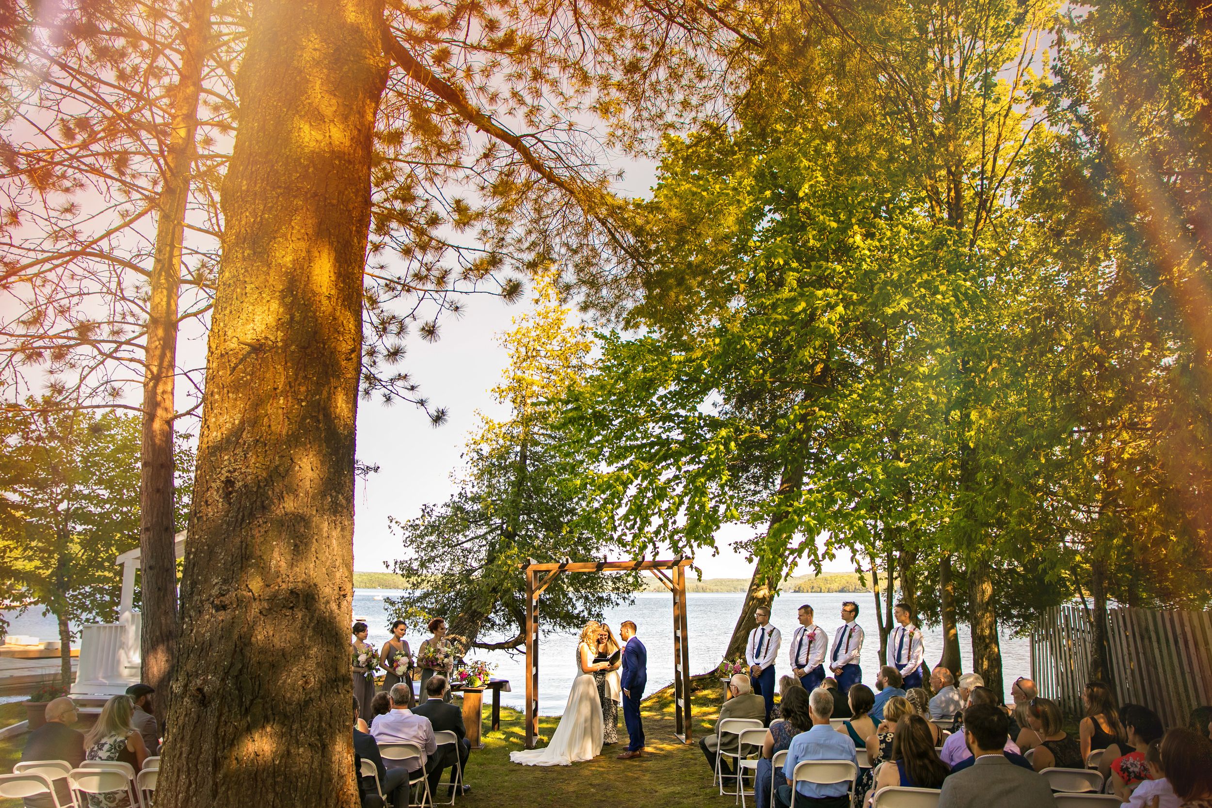 Hidden Valley Resort Huntsville Ontario Wedding Photos Shawn Van Daele