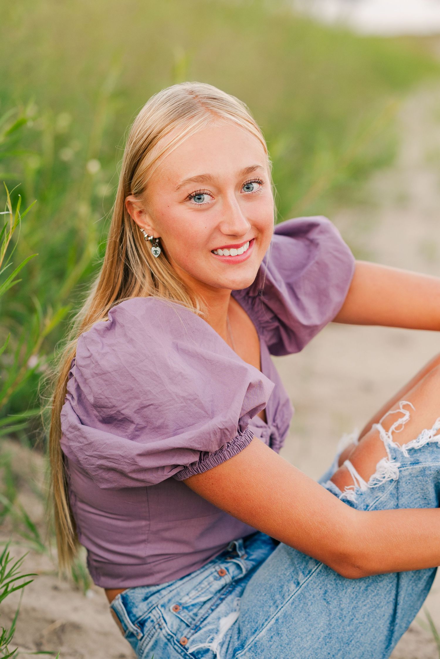 senior photos Kaitlyn Ruth Photography beach