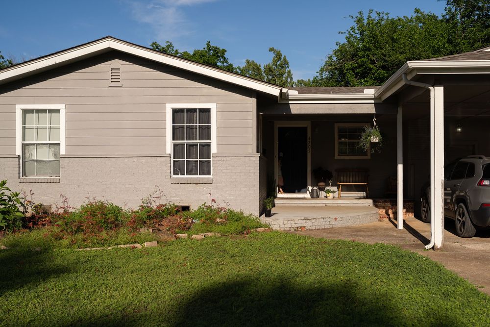 Tulsa Home sits in Golden light