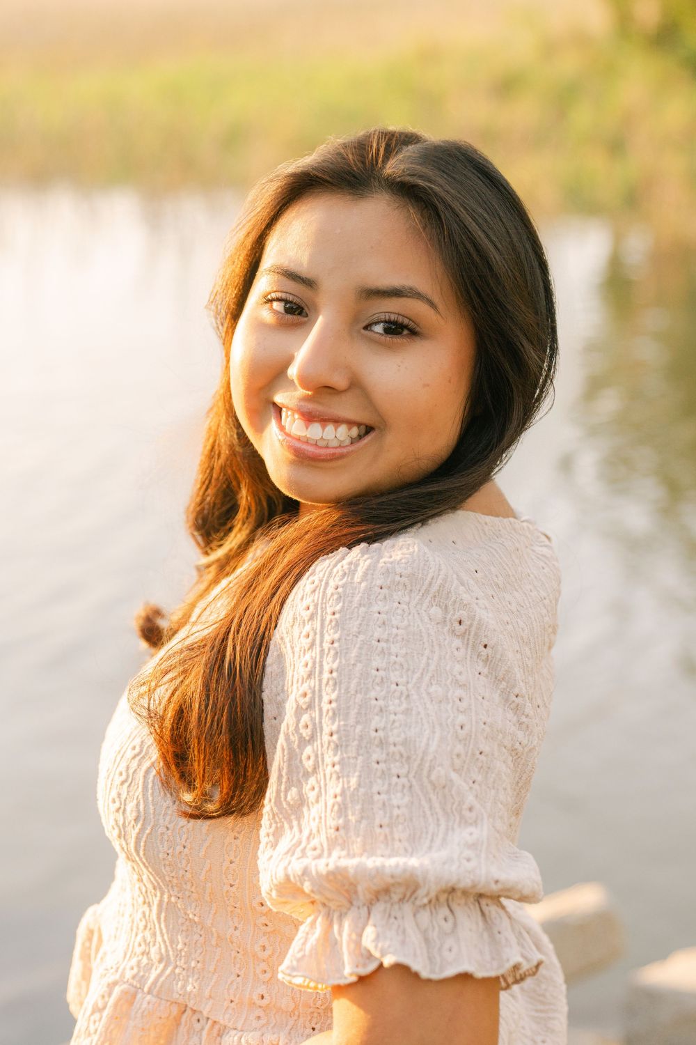 Heidi shines during her Jekyll Island senior photography session.