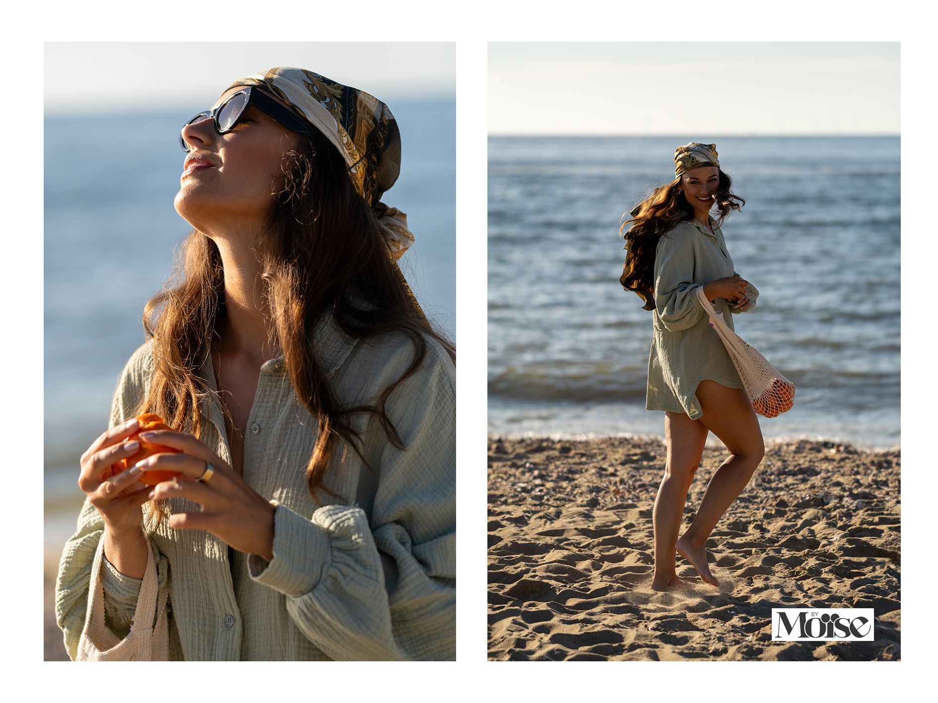 daglicht fotografie strand scheveningen merk moise modellen nini myrthe fashion kleding sony A7III kamera express