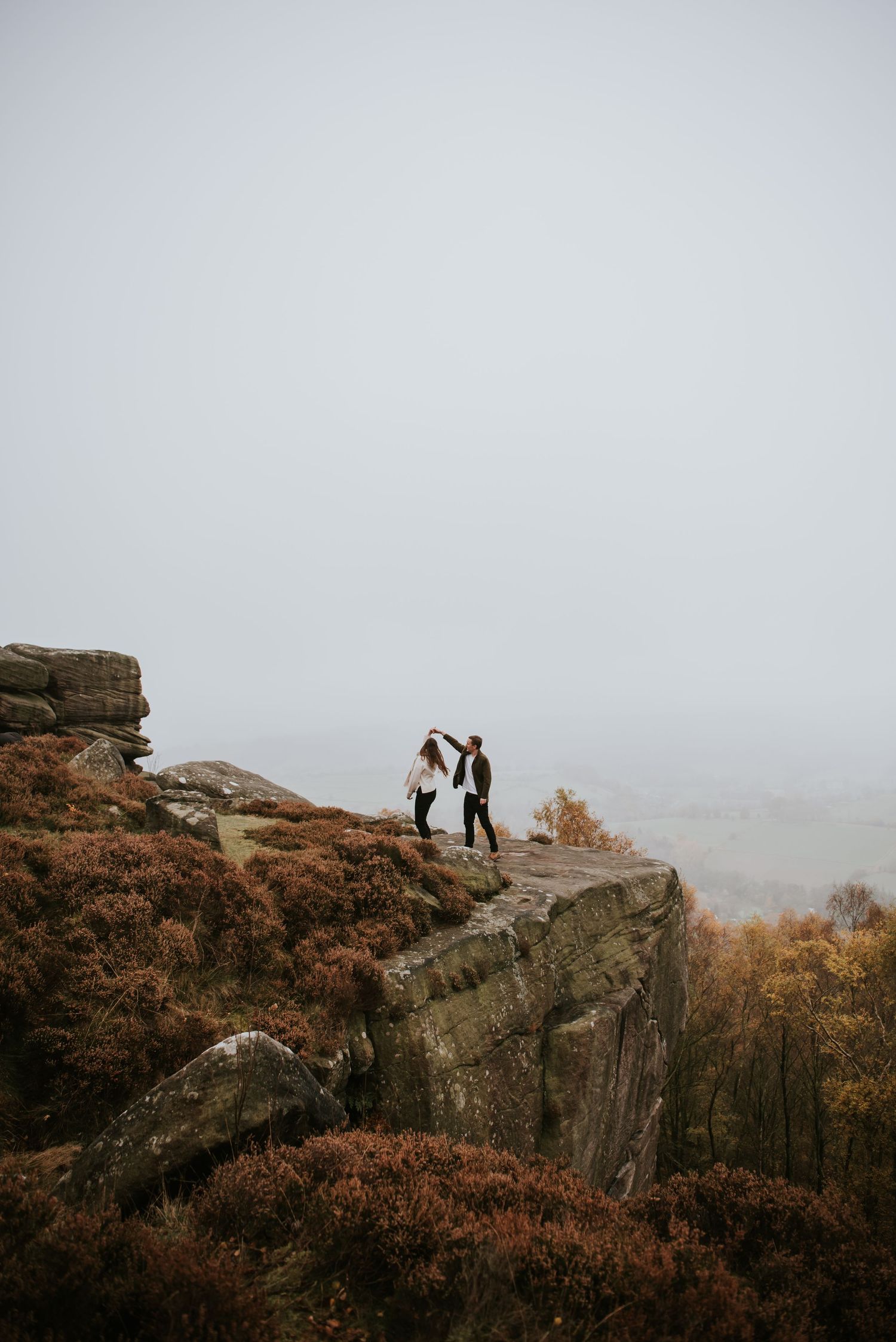 Froggat Edge Engagement Shoot