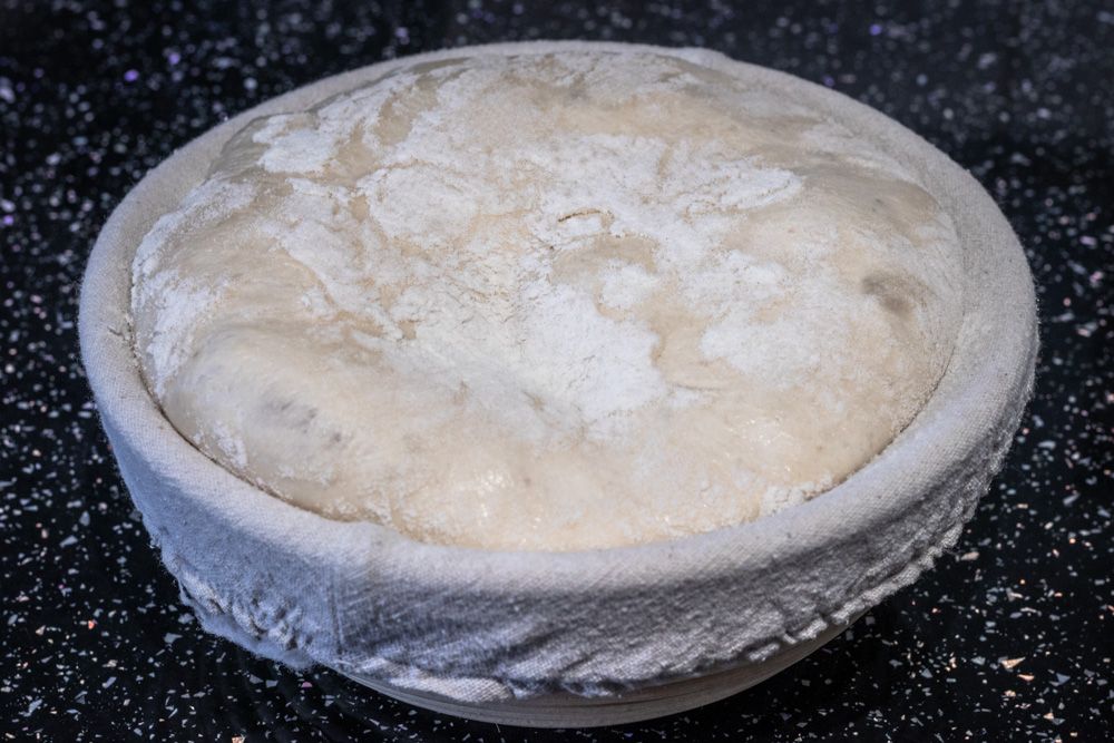 Sourdough After Overnight Proofing - Photo by © Reka Csulak