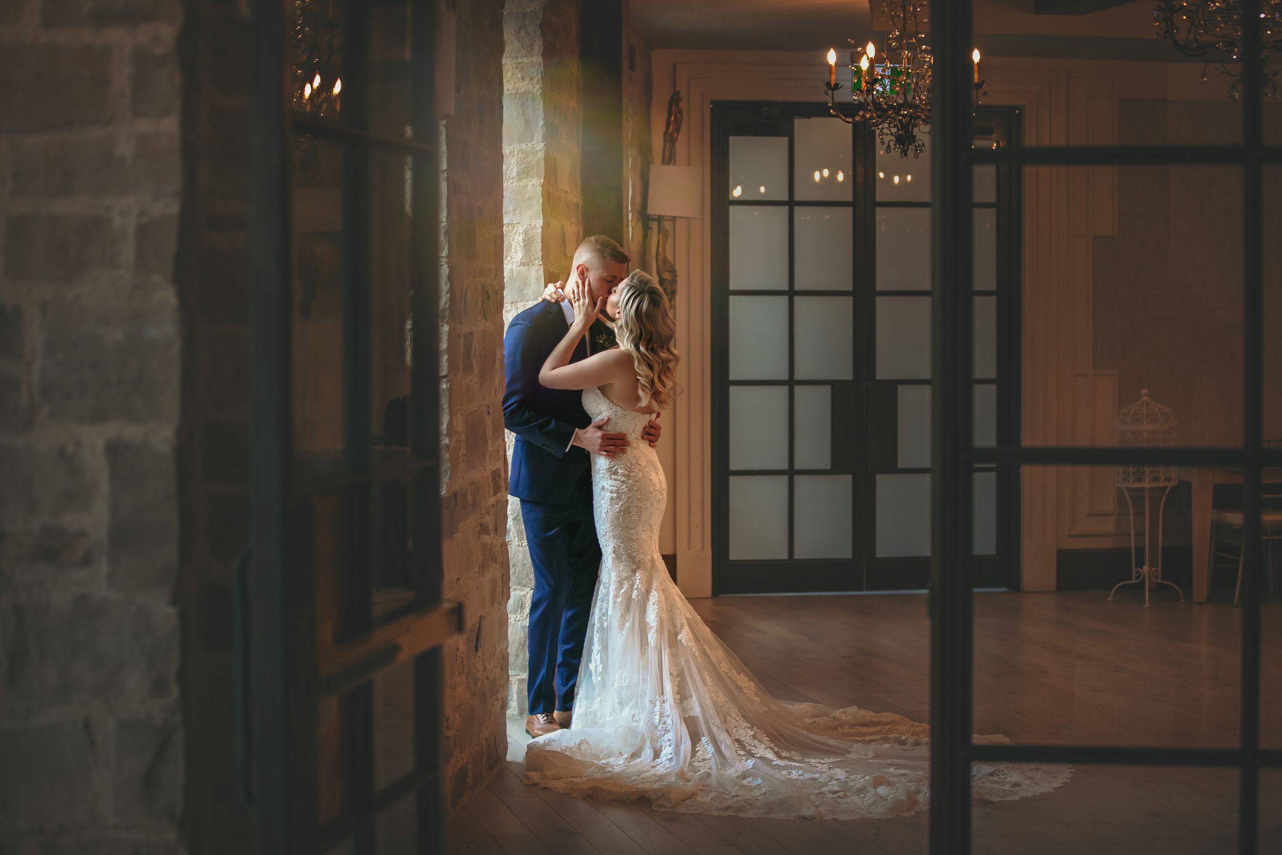 Elora Mill & Spa Irvine Room Bissell Park Wedding Photos by Shawn Van Daele