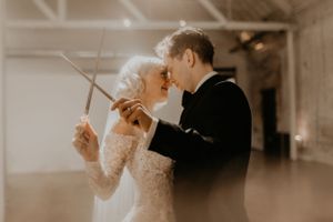 Harry Potter wands for a wedding