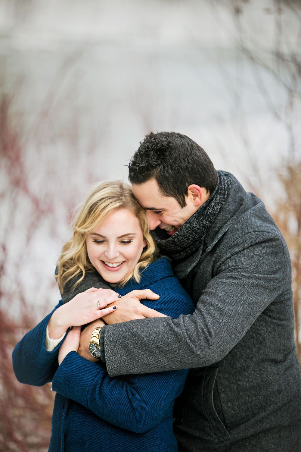 Winter Engagement Photos Arva Mill London Ontario Photographer Shawn VanDaele