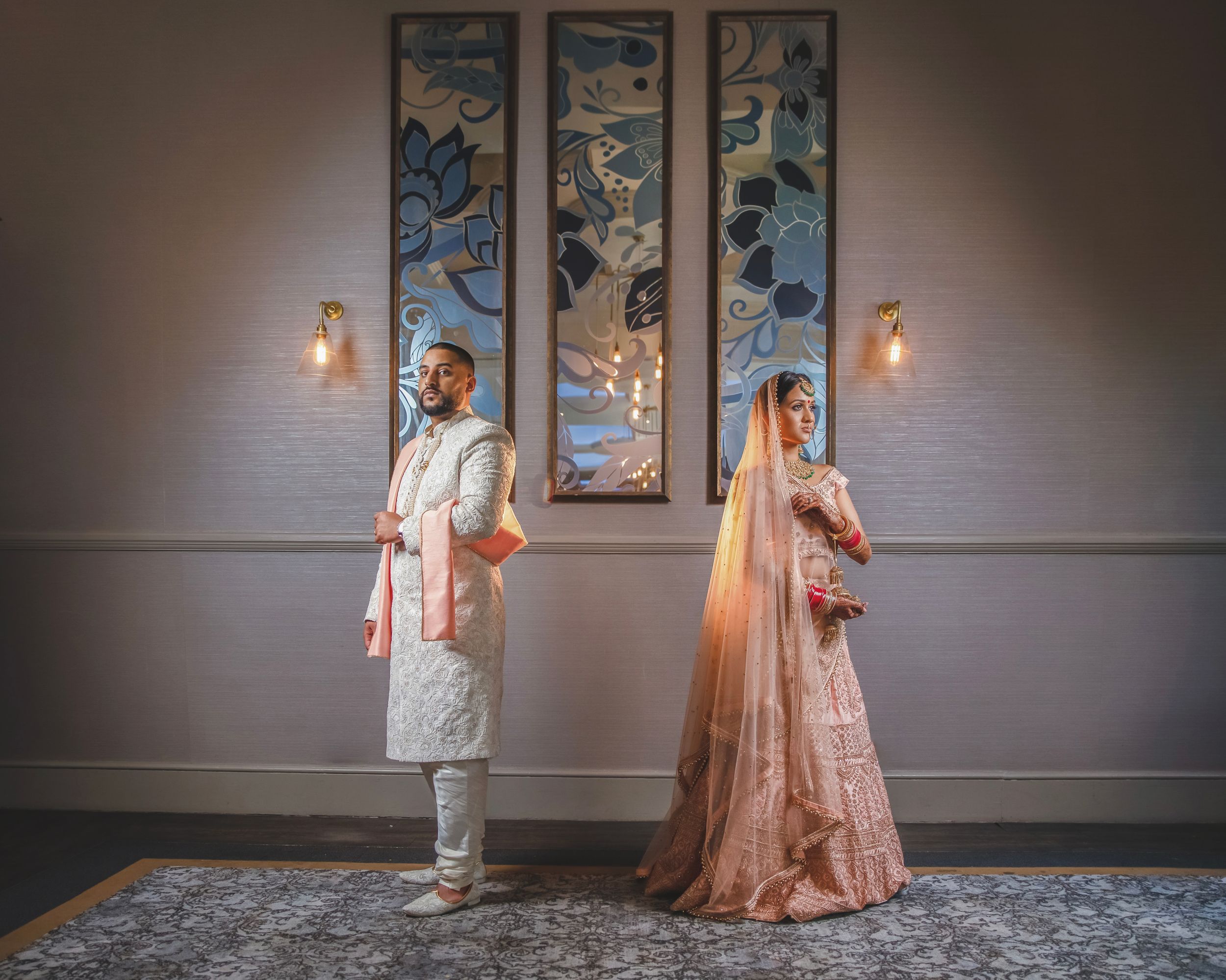De Vere Beaumont Estate. Asian wedding photography. Indian wedding photographer London. Sikh wedding photography.