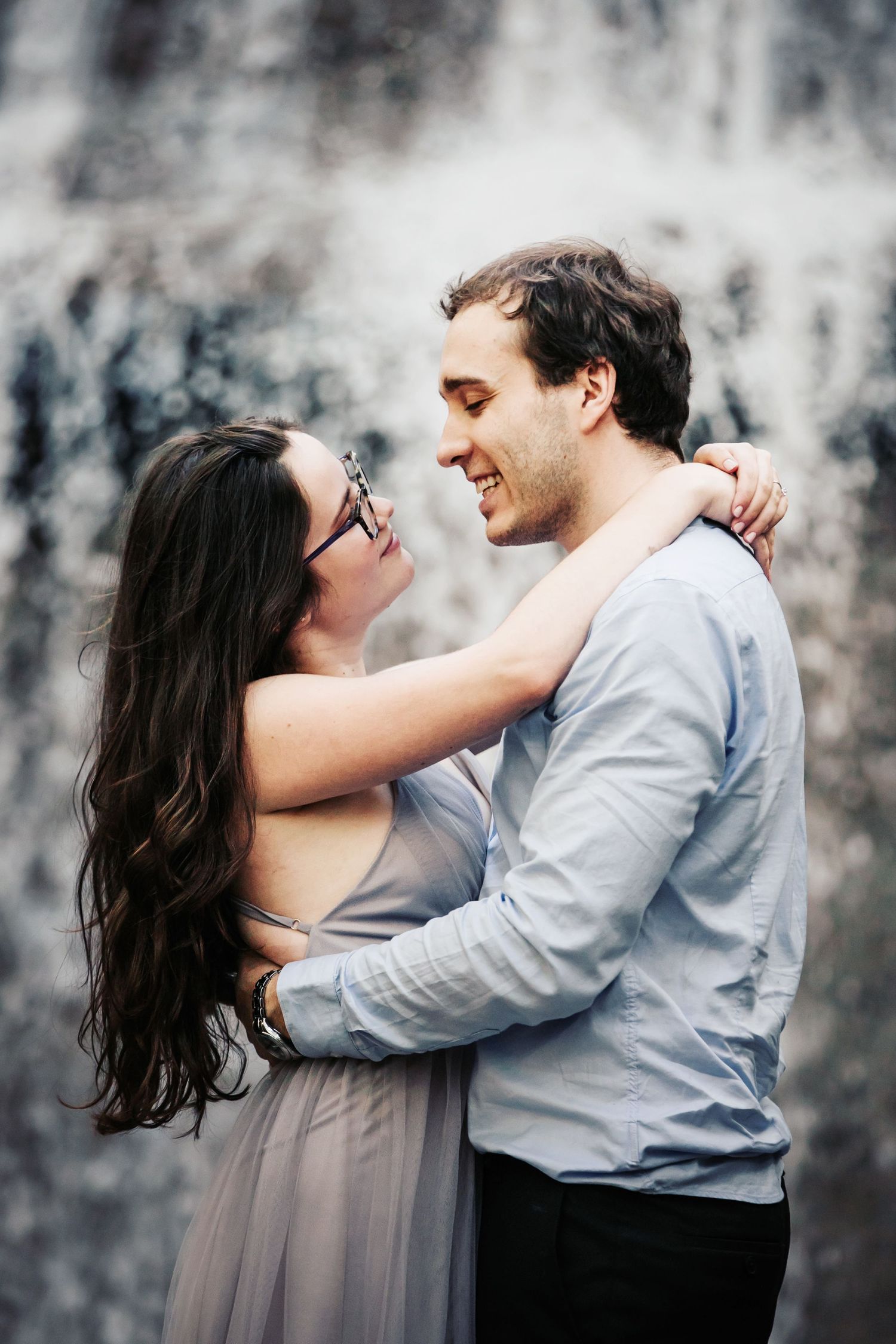 Sherman Falls Heritage Trail Ancaster Ontario Engagement Photos Shawn Van Daele