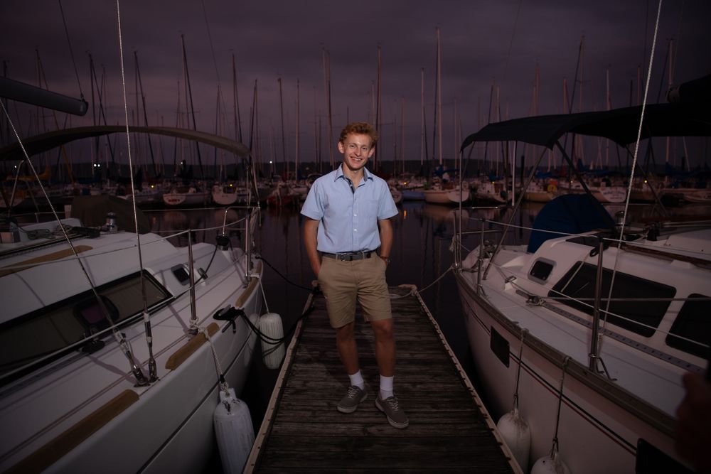 Driftwood, Hok-Si-La, Kathleen Murphy Photography, Lake City Marina, Patton Park, Senior Photos, sunset, trees