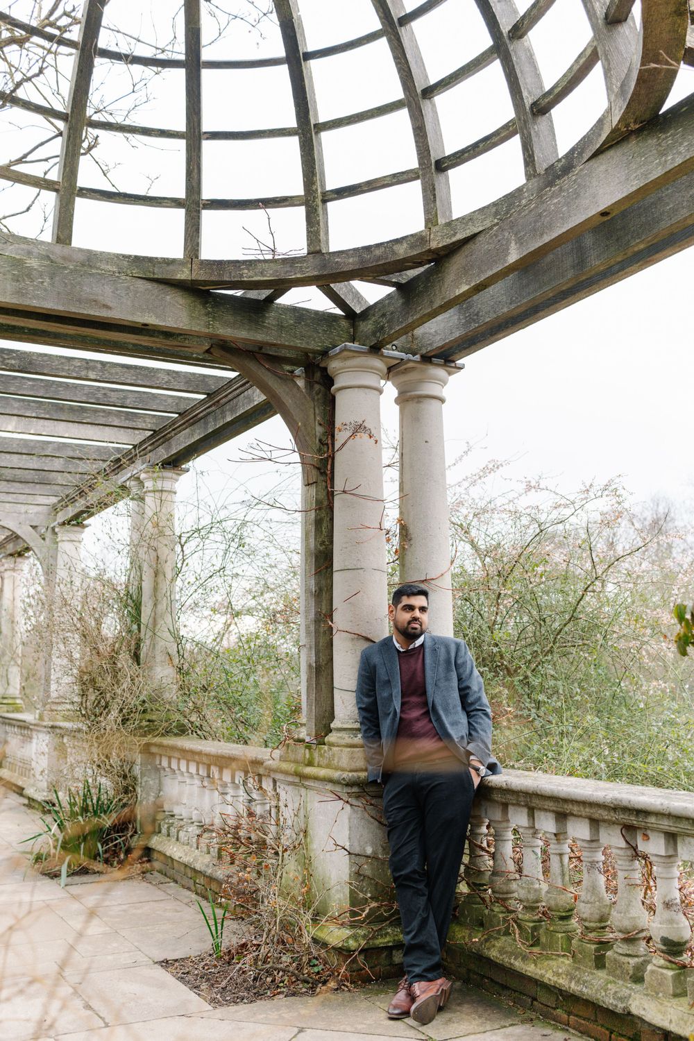 The Hill Gardens and Pergola London photoshoot
