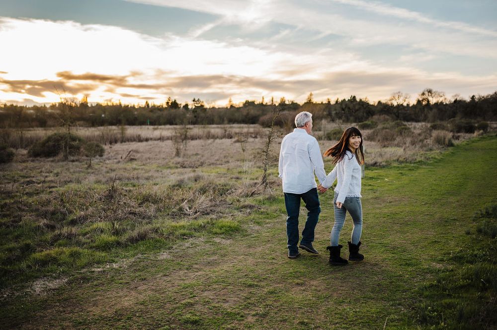 Soon to be husband and wife show their love story through this couples’ photo session in beautiful Sonoma County.