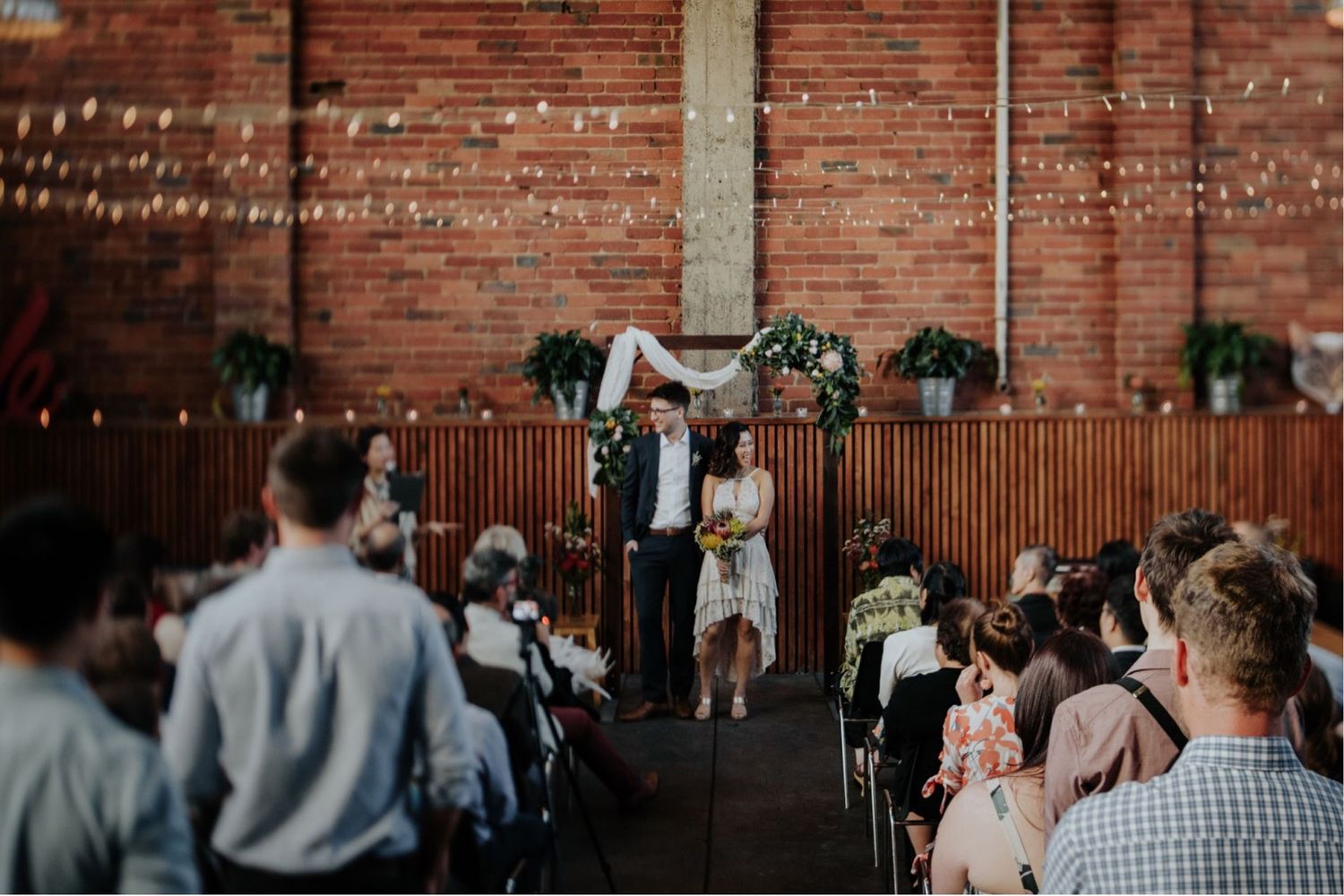 candid melbourne wedding photography mountain goat brewery gamer couple