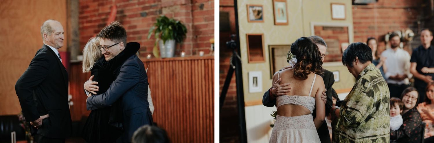 candid melbourne wedding photography mountain goat brewery gamer couple