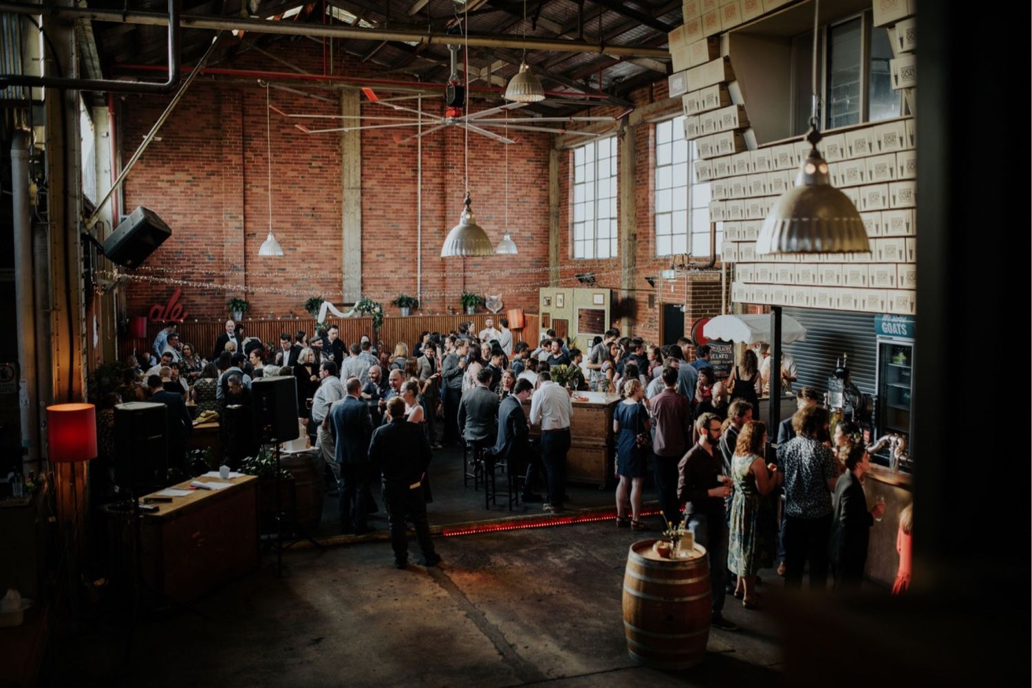 candid melbourne wedding photography mountain goat brewery gamer couple