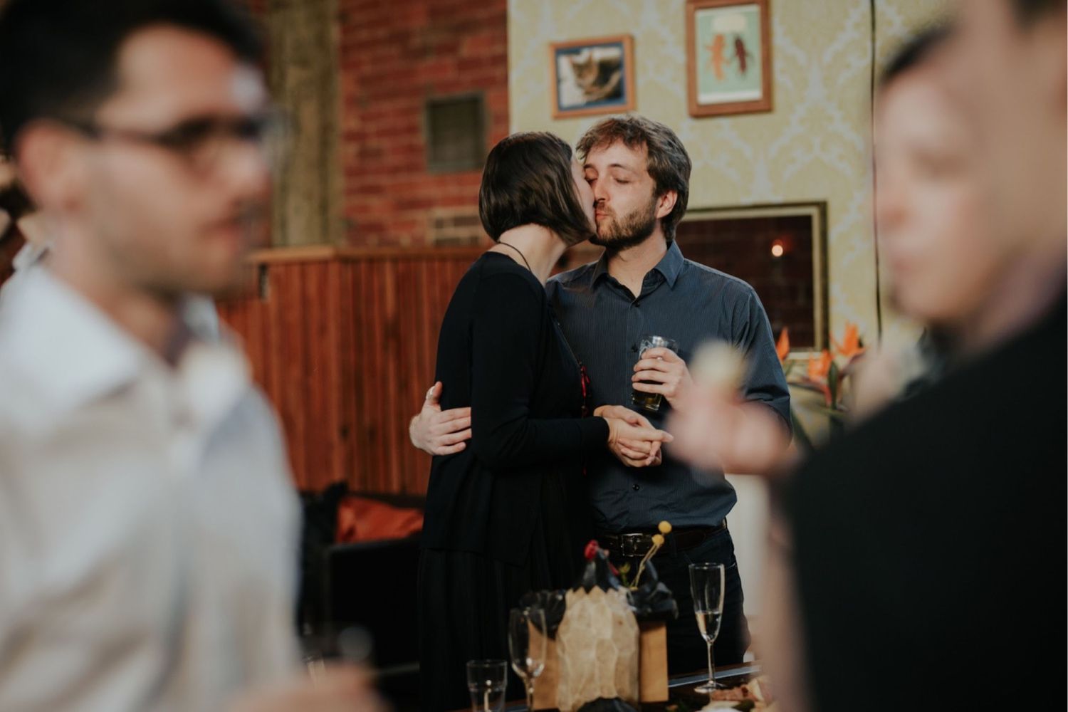 candid melbourne wedding photography mountain goat brewery gamer couple