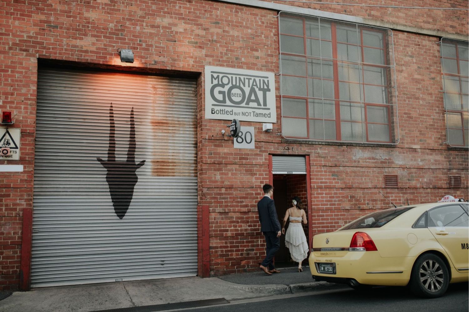 candid melbourne wedding photography mountain goat brewery gamer couple