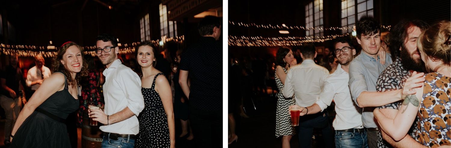candid melbourne wedding photography mountain goat brewery gamer couple