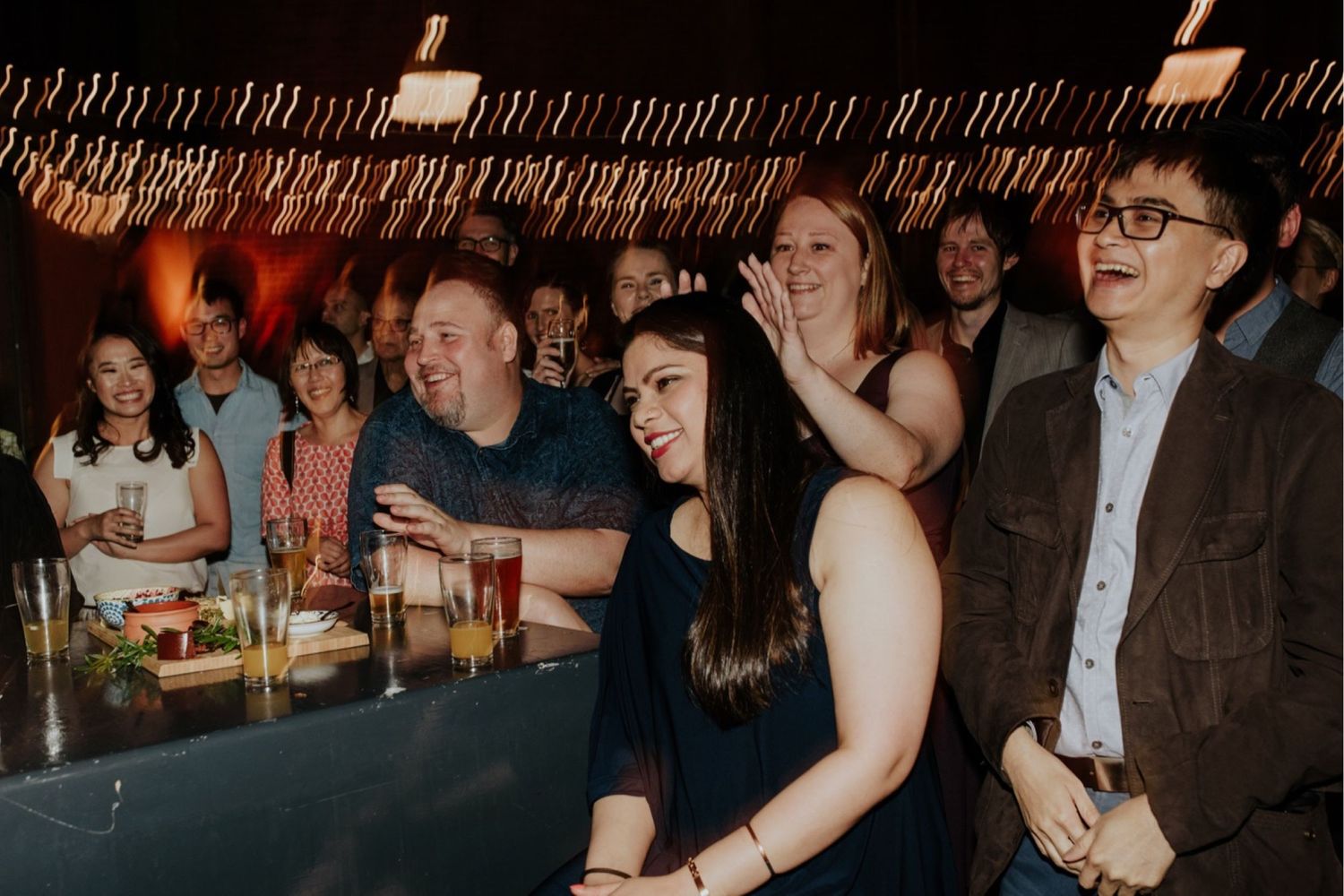 candid melbourne wedding photography mountain goat brewery gamer couple