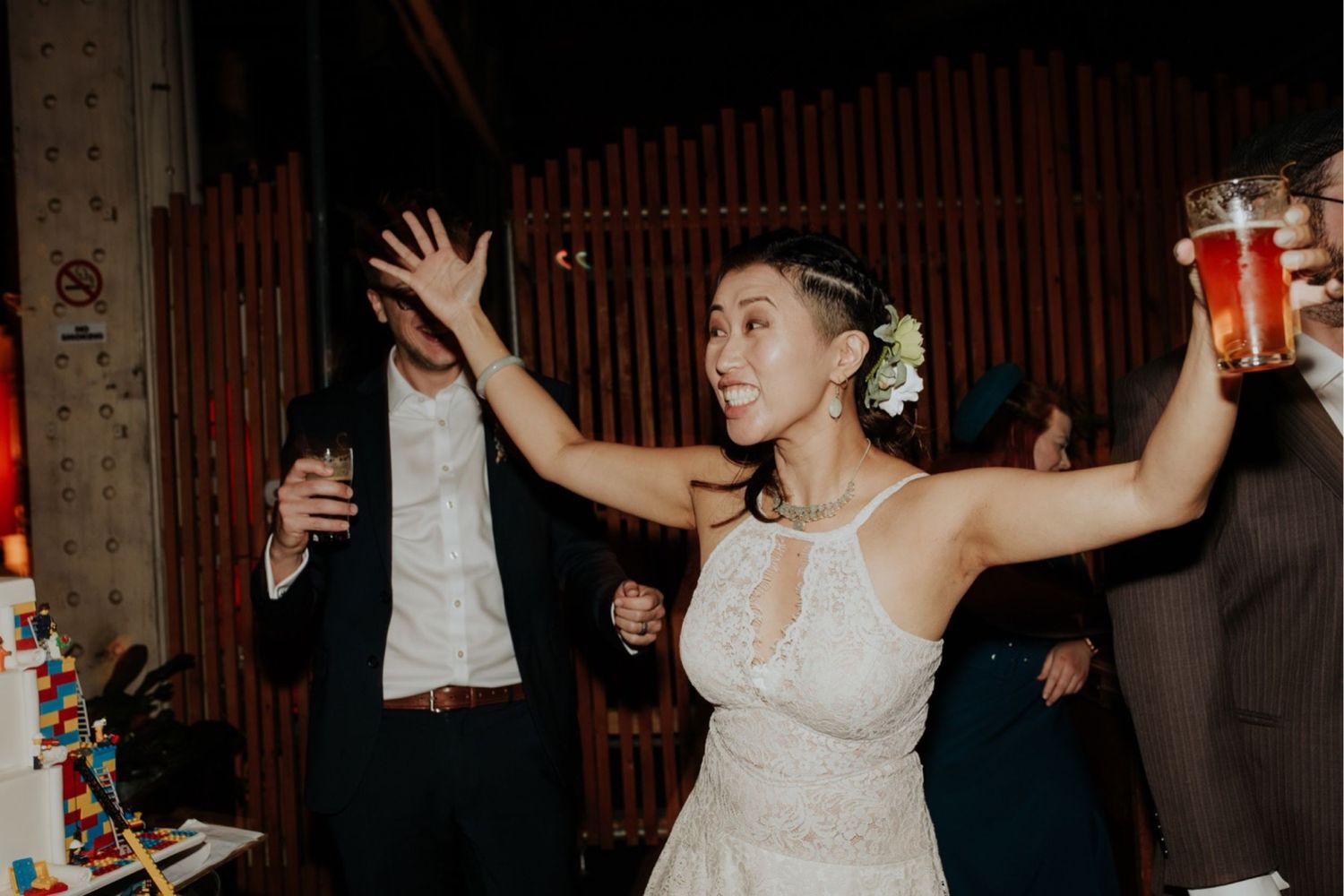 candid melbourne wedding photography mountain goat brewery gamer couple