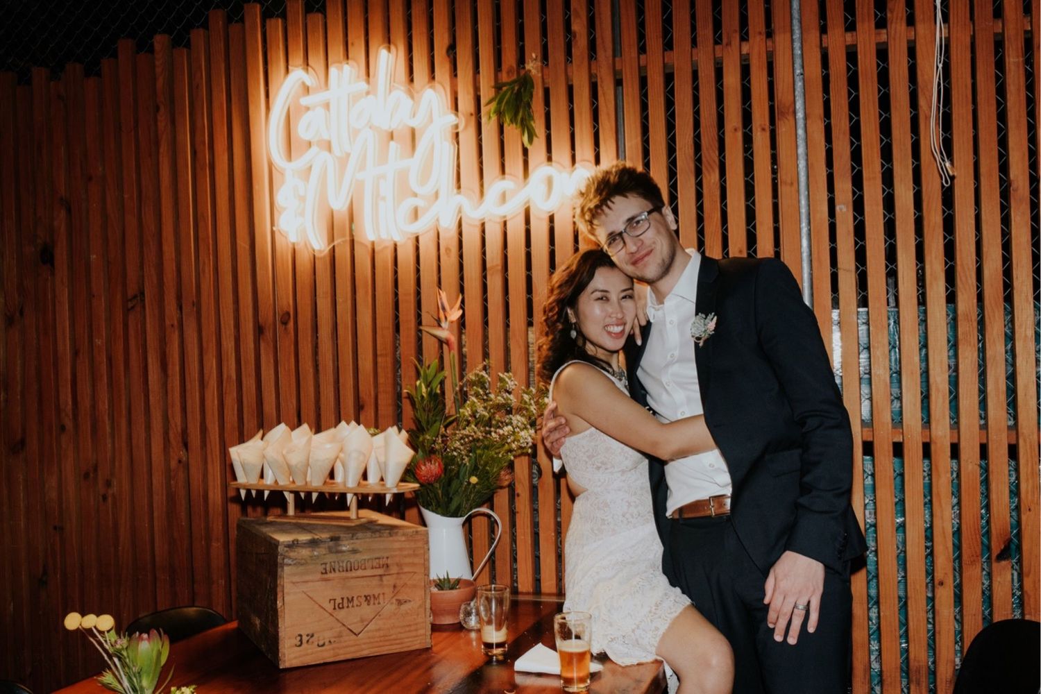 candid melbourne wedding photography mountain goat brewery gamer couple