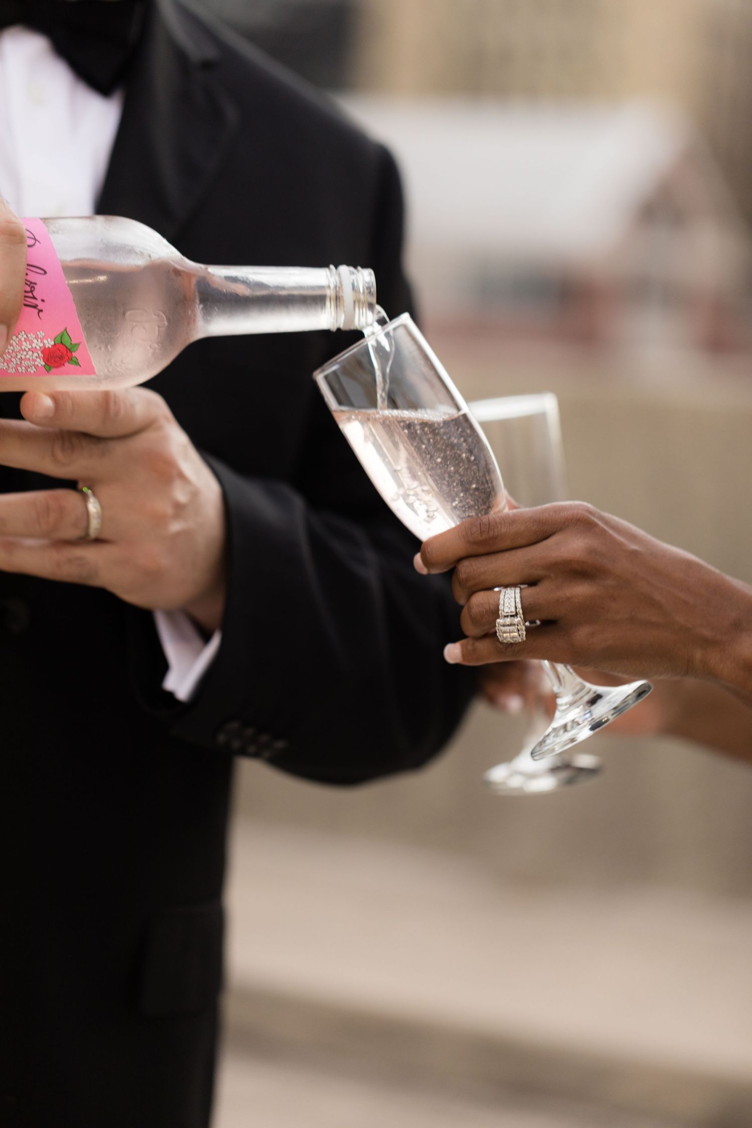Elopement in Downtown Fort Worth, at Bass Symphony Hall.