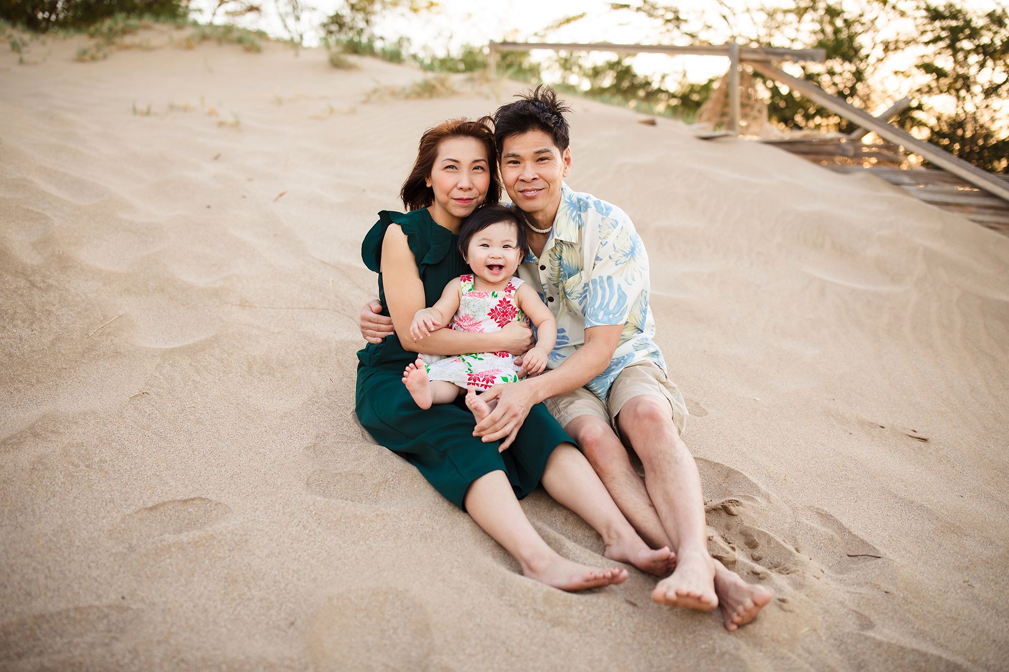 Maui family beach portraits