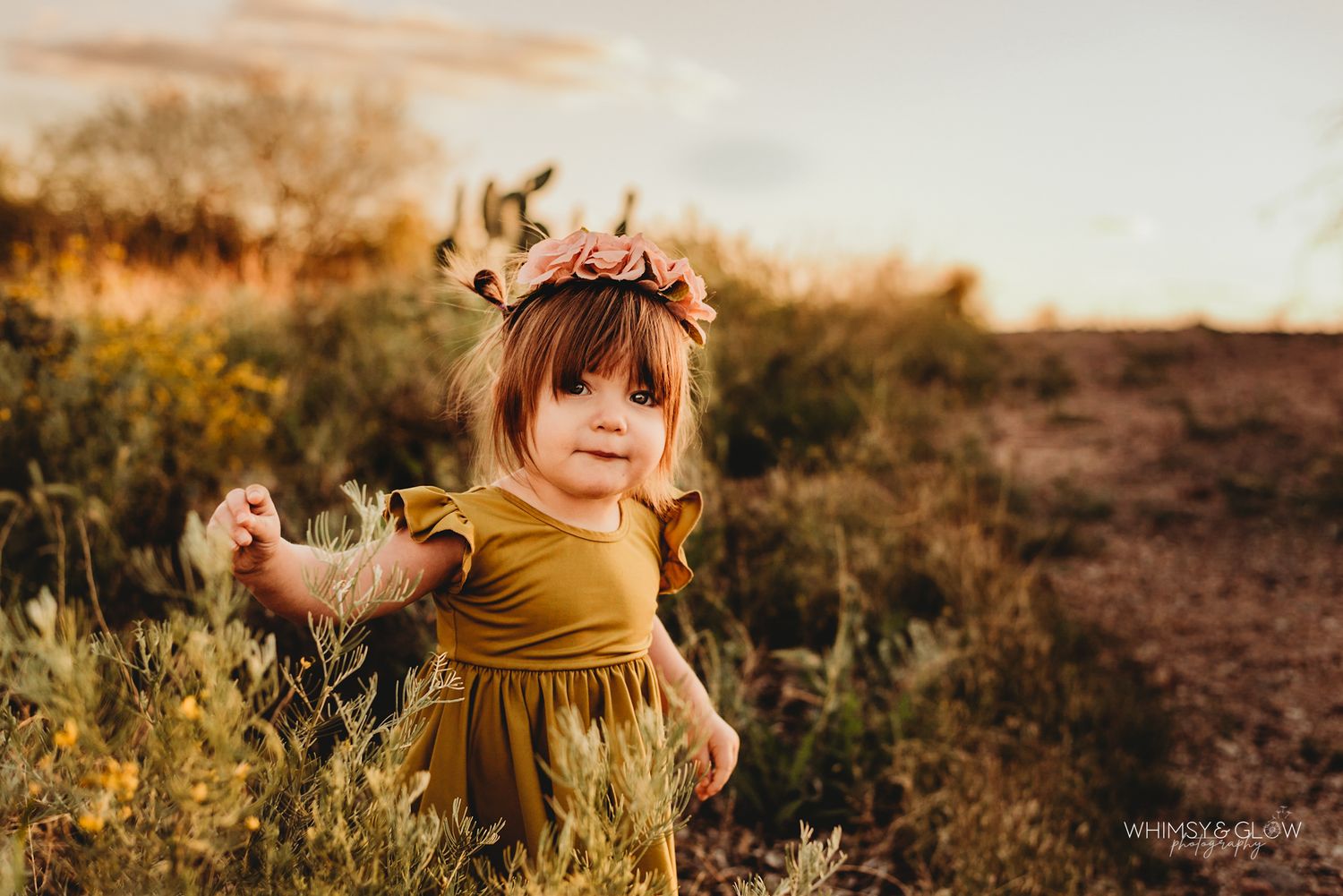 Child milestone portrait photographer Arizona