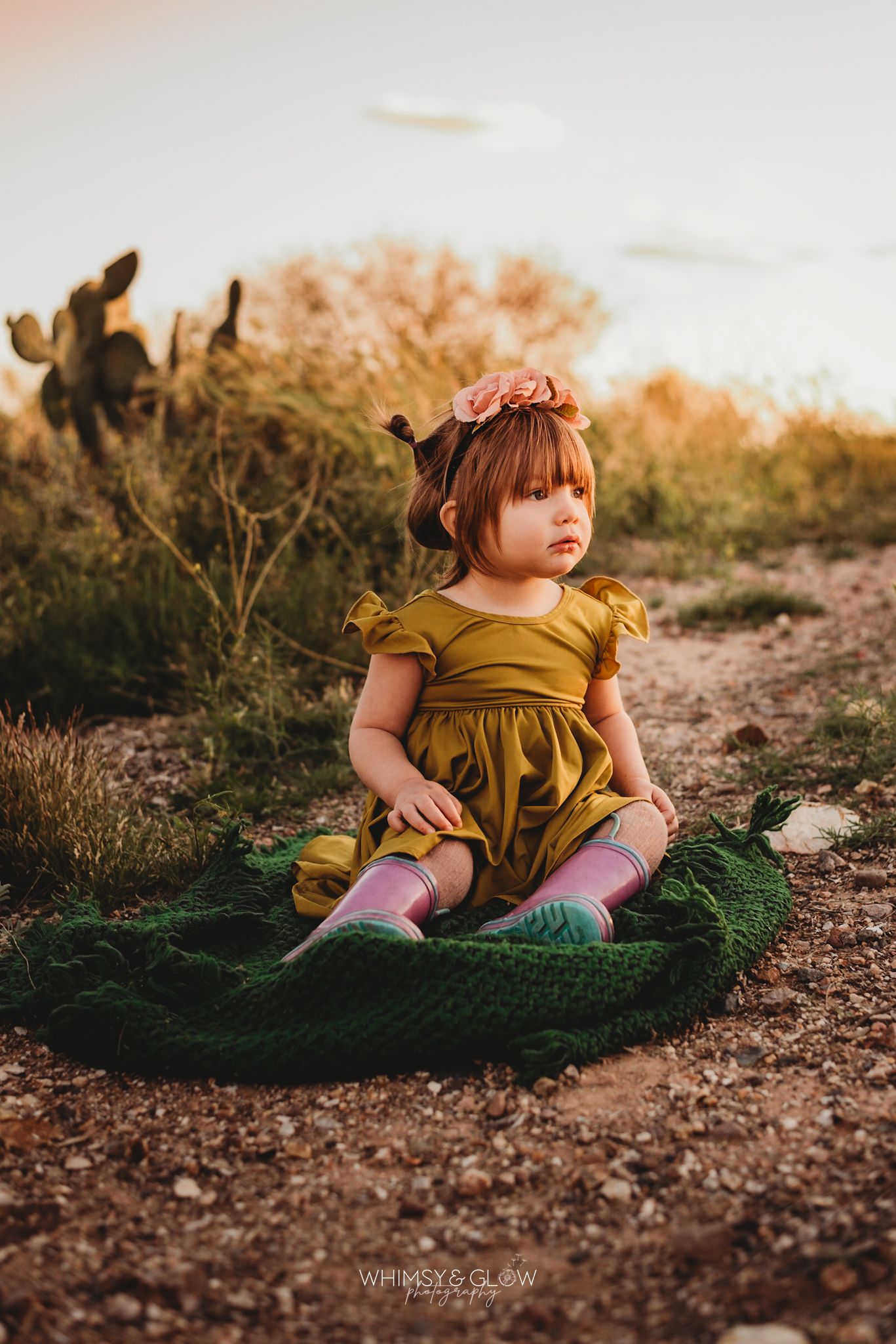 Child milestone portrait photographer Arizona