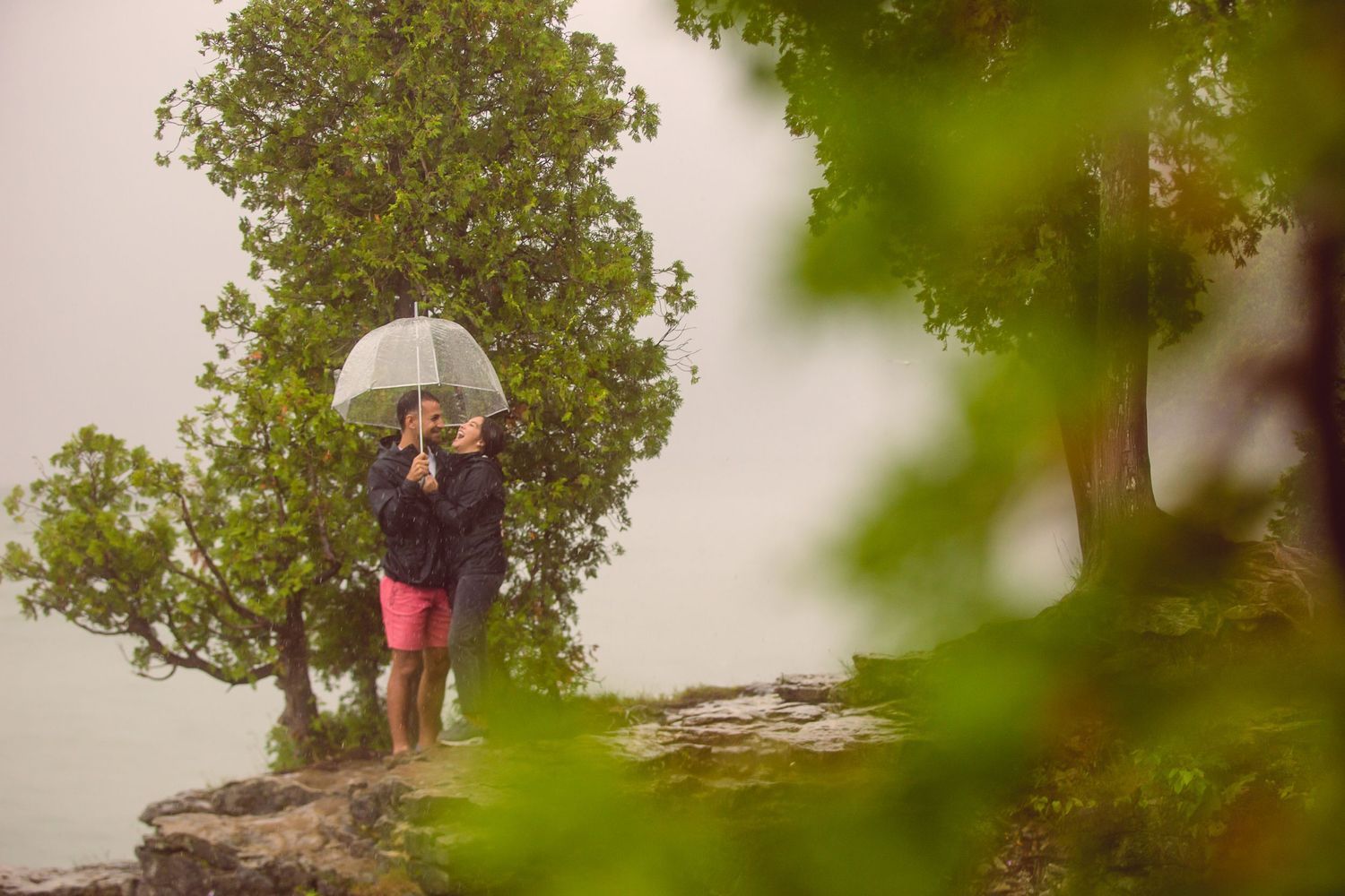 Door County Surprise Engagement Photographer