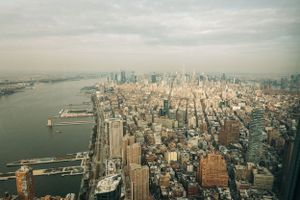 Manhattan from the One World Observatory