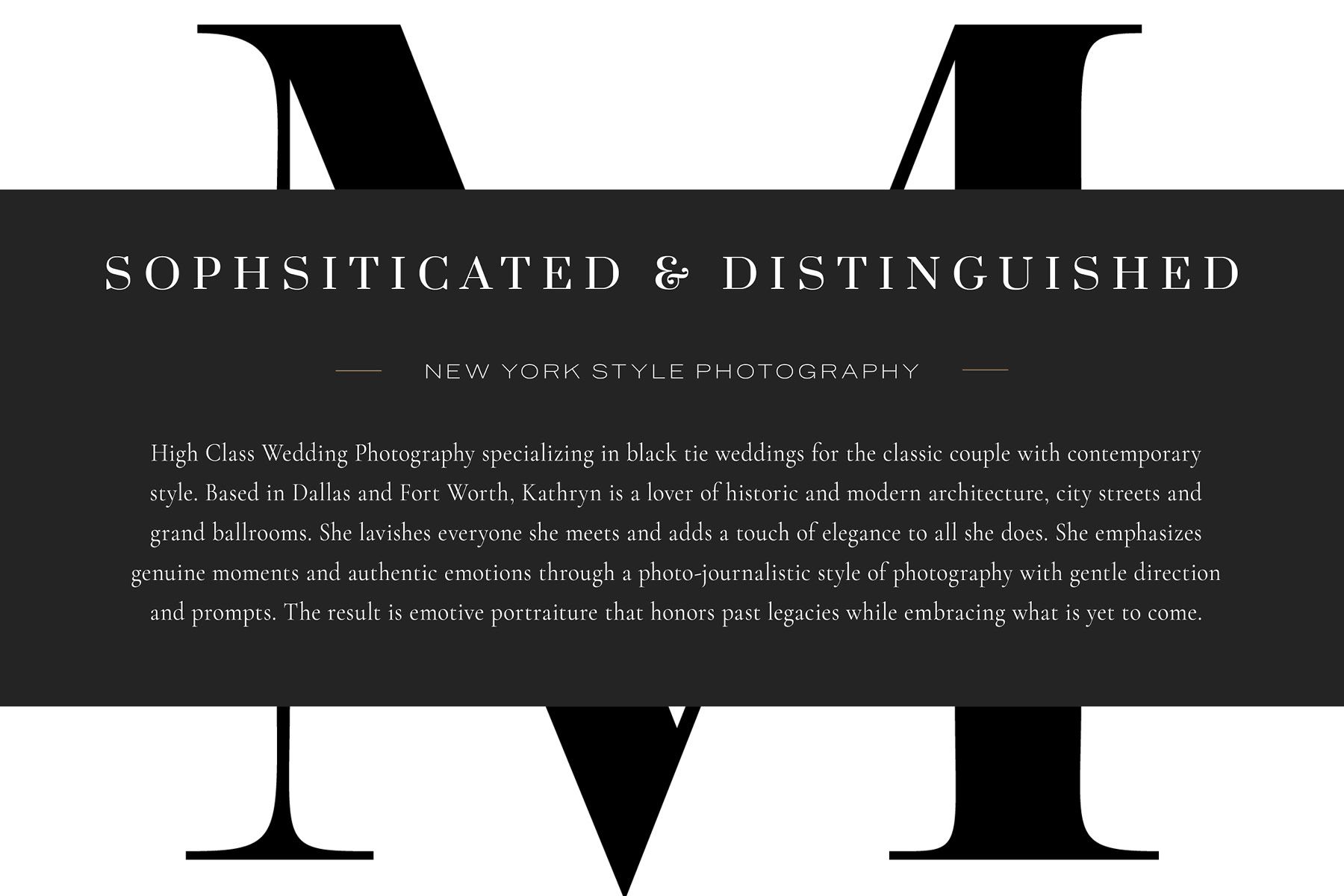 High Class Wedding Photographer specializing in black tie weddings for the sophisticated couple with contemporary style.