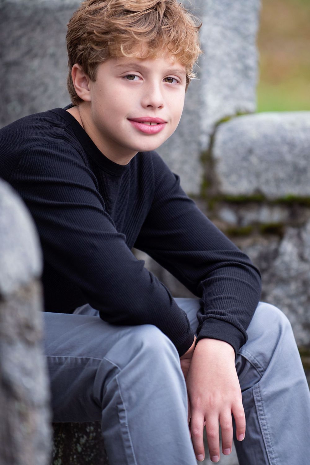 Tween male model