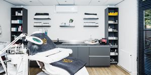 schoonheidssaloon en huidkliniek branding fotografie voor website