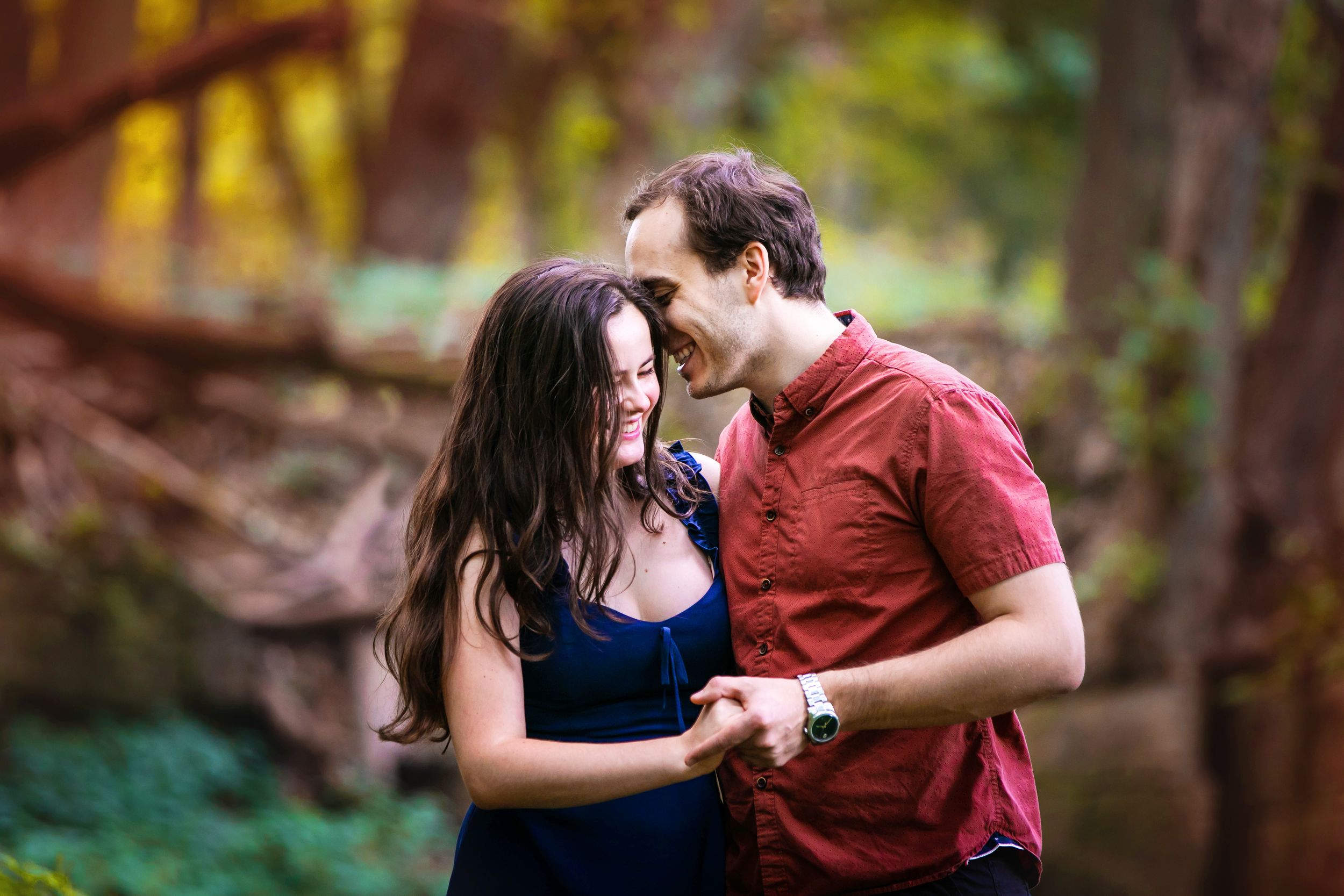 Sherman Falls Heritage Trail Ancaster Ontario Engagement Photos Shawn Van Daele