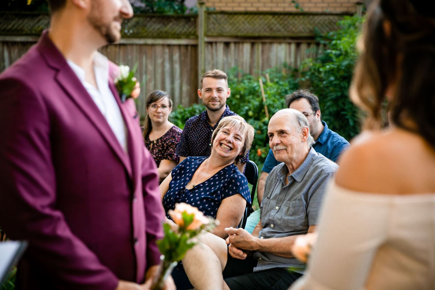 London Ontario Surprise Backyard Pop Wedding Photography by Shawn Van Daele