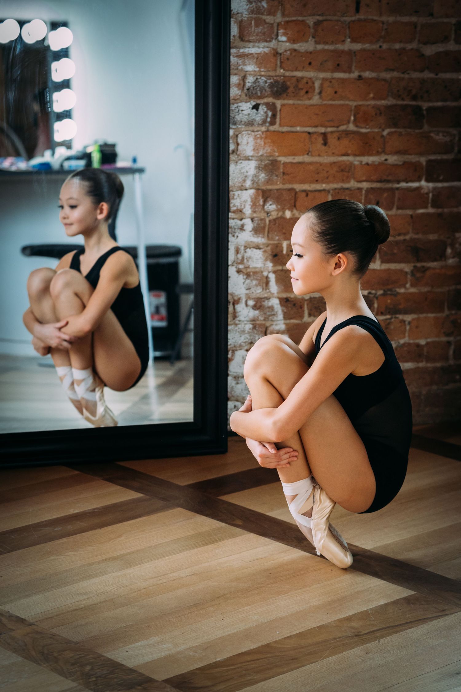 chicago ballerina photographer, ballerina on pointe