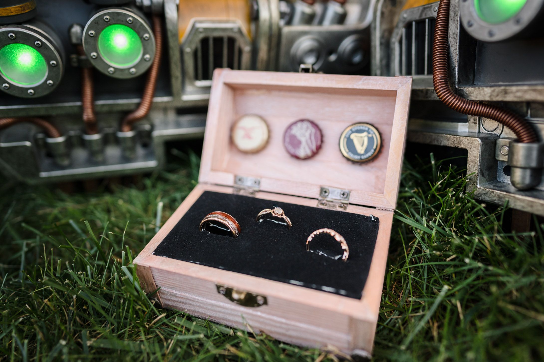 Preston Christman Photography Fallout Cosplay Wedding Lehigh Valley Wedding Photography Wedding Rings