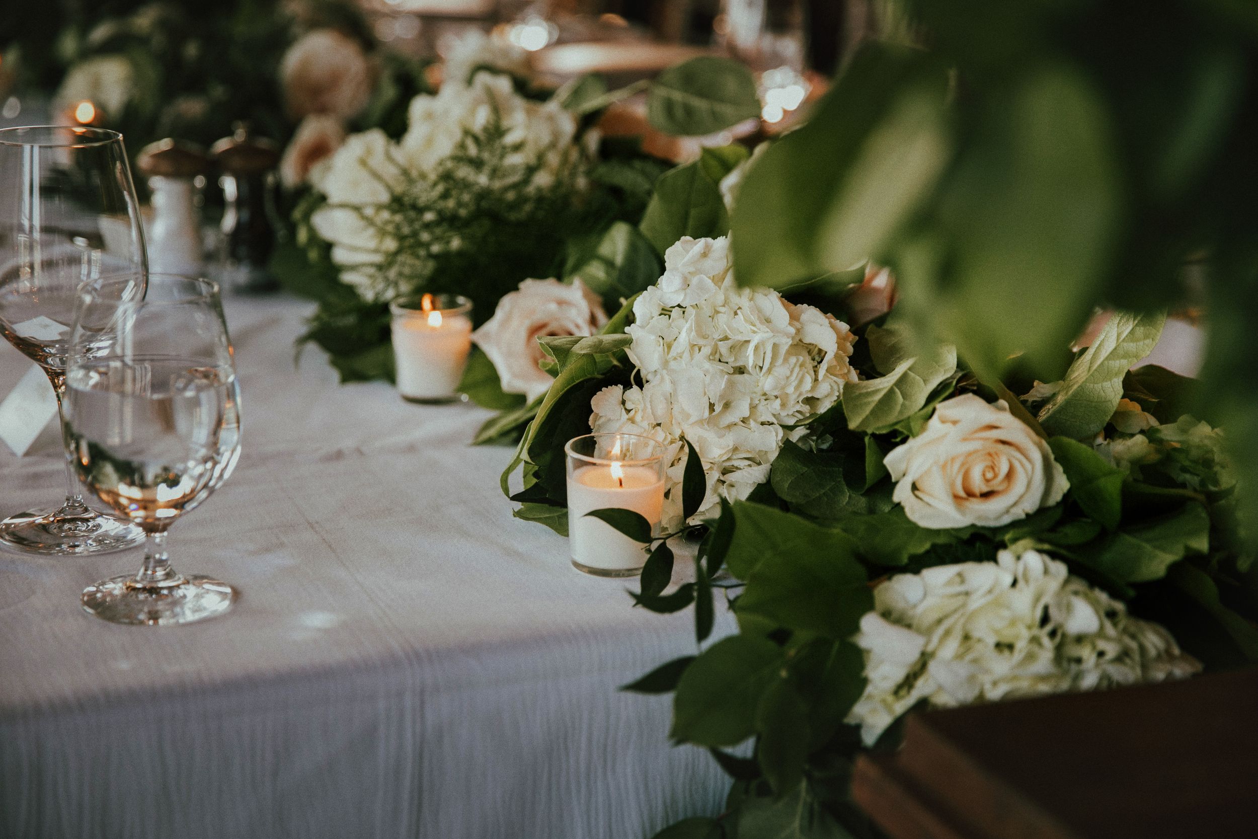 Whistle Bear Golf Club Rose Room Reception Wedding Photos