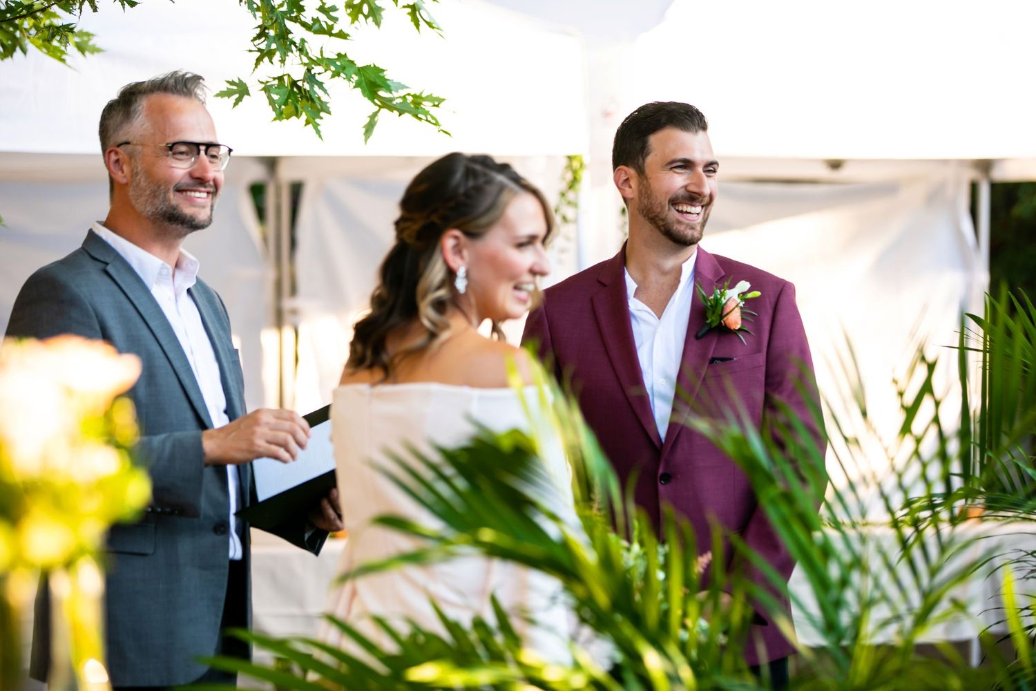 London Ontario Surprise Backyard Pop Wedding Photography by Shawn Van Daele