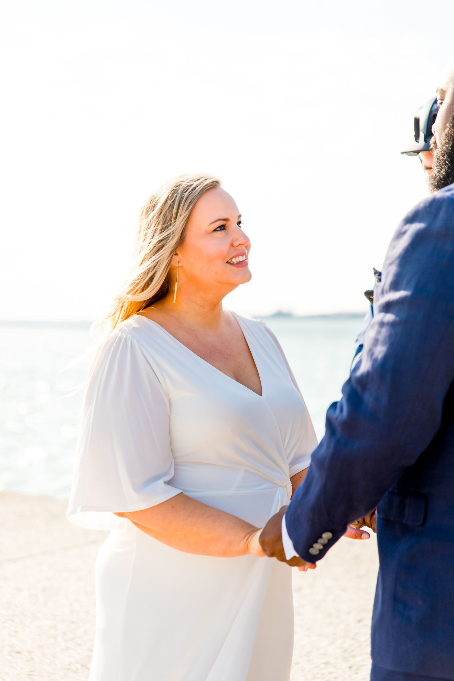 North Avenue Beach Chicago wedding photos