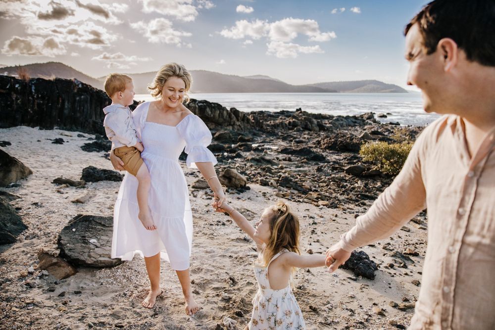 family beach photoshoot in Airlie beach North Queenslandfamily beach photoshoot in Airlie beach North Queensland